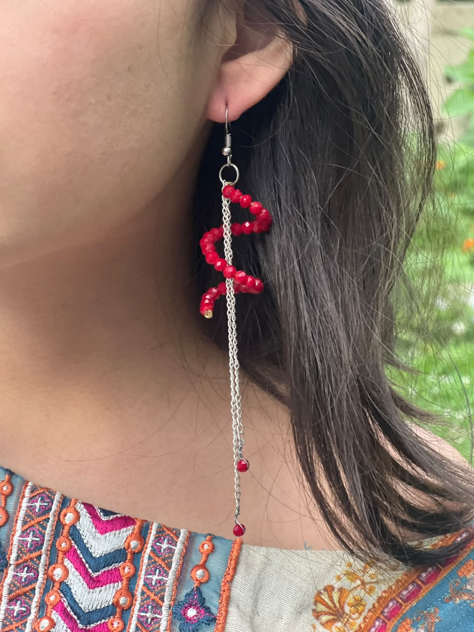 spiral earring
